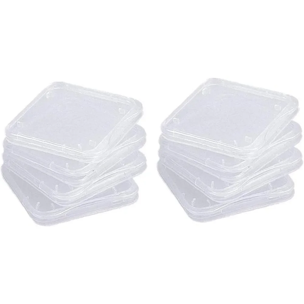 Home Assistant Sd - 10Pcs Transparent SD Card Case Holder,