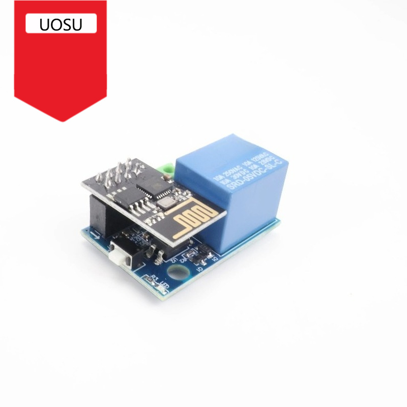 Home Automation With Arduino - ESP8266 ESP-01S 5V WiFi Relay Module