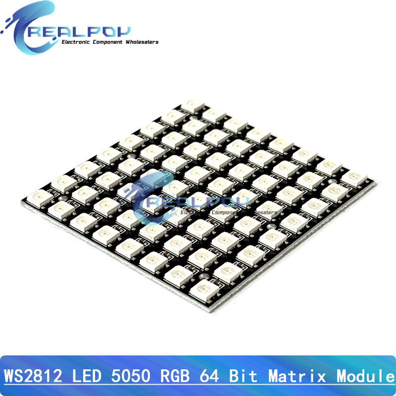 WS2812 LED 5050 RGB 8x8 64 Bit - Rgb Led Matrix 8X8 评论和价格