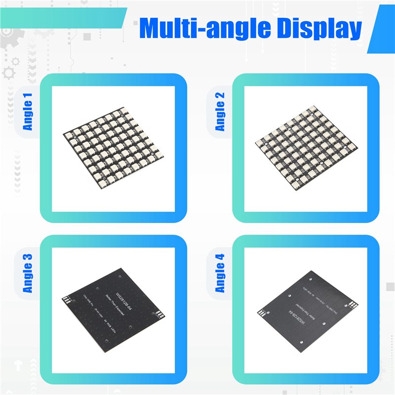 2025 Trend WS2812 LED 5050 RGB - Rgb Led Matrix 8X8 评论和价格
