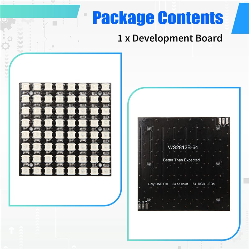 2025 Trend WS2812 LED 5050 RGB - Rgb Led Matrix 8X8 评论和价格