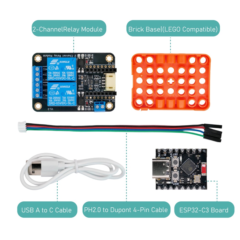 2CH Relay Module Input5V Activ - Home Automation With Arduino 评论和价格