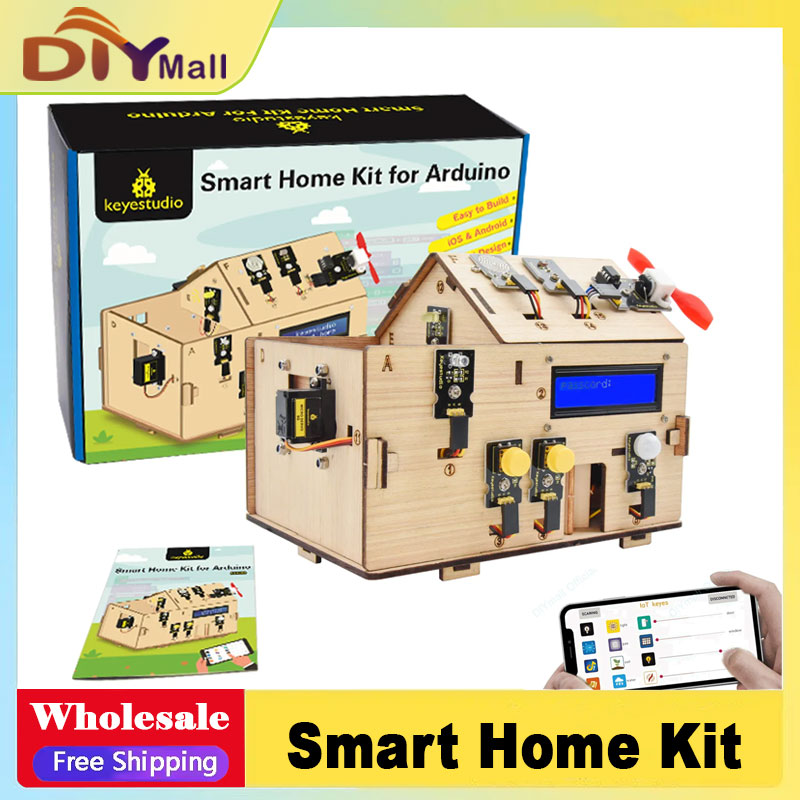 Keyestudio Smart IoT Home Kit  - Home Automation Diy Projects 评论和价格