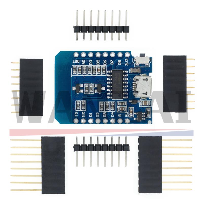 WeMos D1 Mini Pro V3.0.0 Bytes - Esp8266 Nodemcu Board 评论和价格