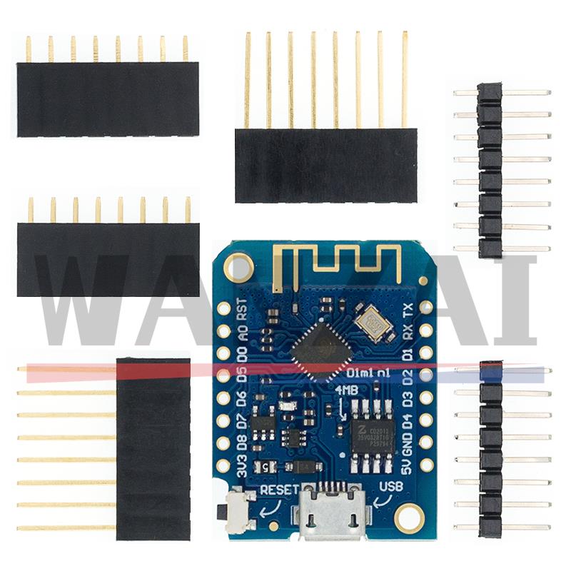 WeMos D1 Mini Pro V3.0.0 Bytes - Esp8266 Nodemcu Board 评论和价格