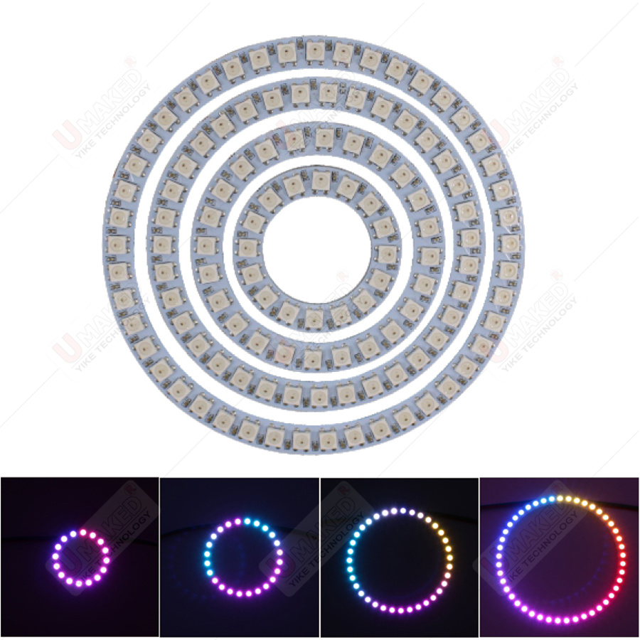2pcs WS2812B Individually Addr - Rgb Led Matrix 8X8 评论和价格