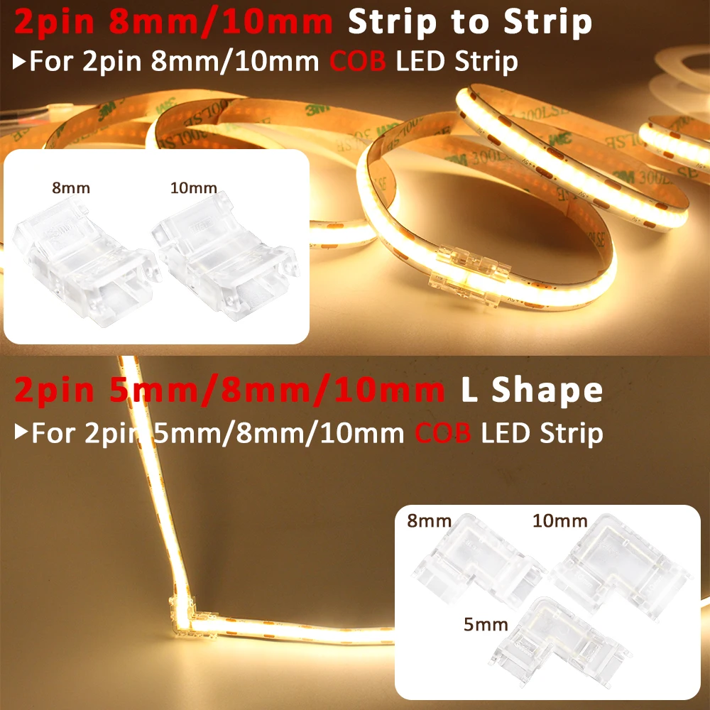 5PCS LED Strip Connector COB S - Rgb Led Matrix 8X8 评论和价格