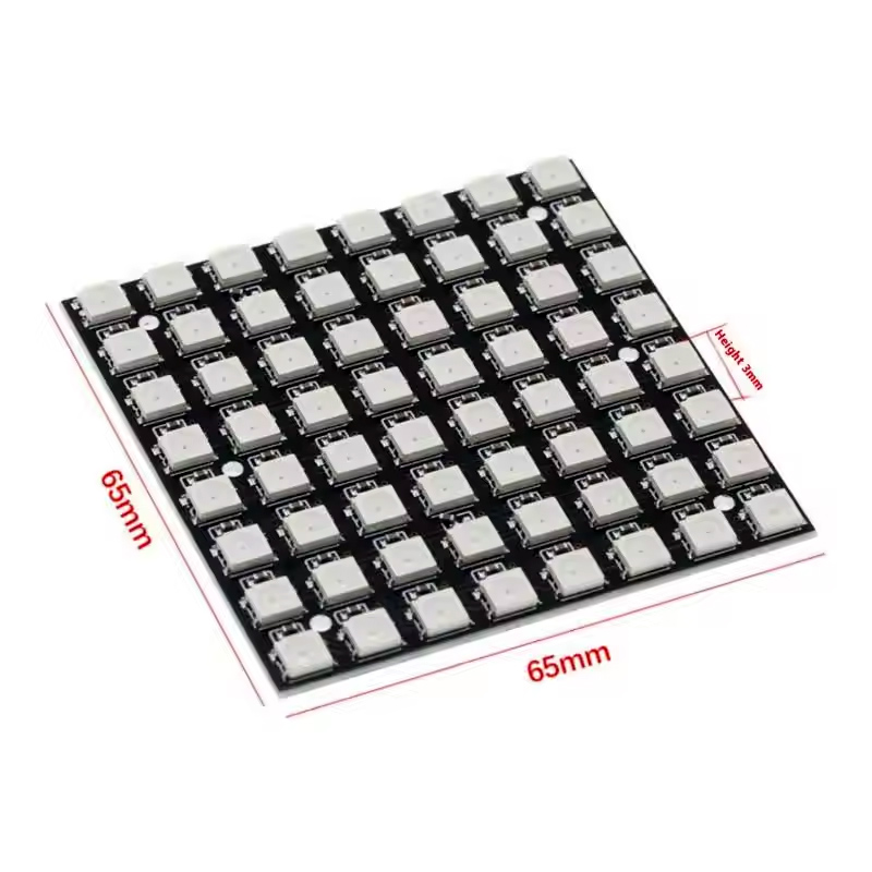 WS2812 LED 5050 RGB 8x8 64 Bit - Rgb Led Matrix 8X8 评论和价格