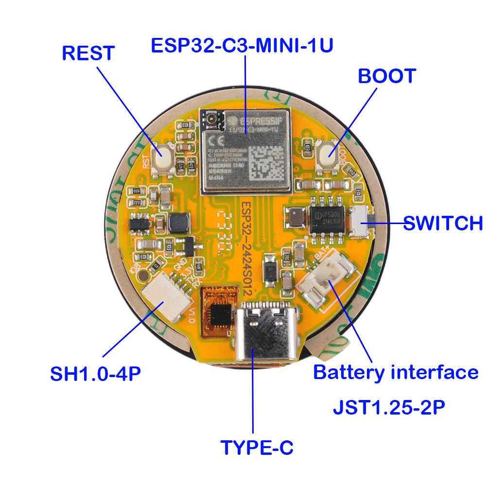 ESP32 Display 1.28 inch ESP32- - Home Automation With Arduino 评论和价格