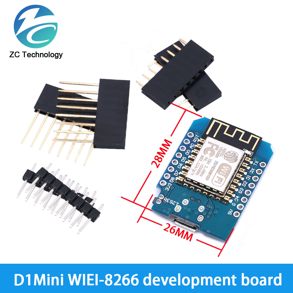D1 Mini ESP8266 ESP-12F CH340G - Esp8266 Nodemcu Board 评论和价格