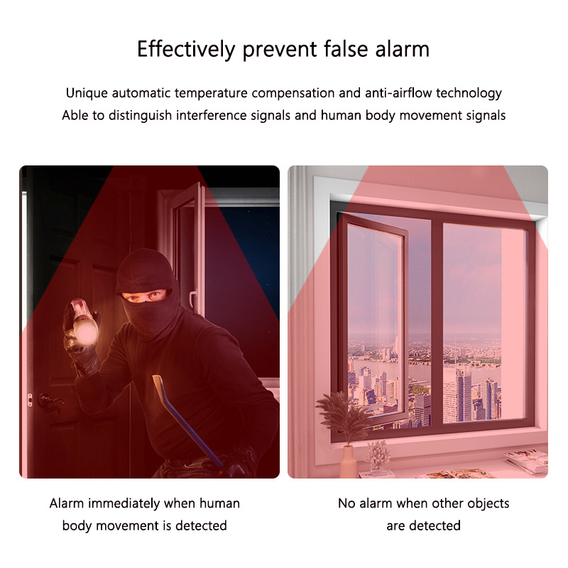 Indoor Anti-pet Anti-theft Ala - Motion Sensor Pir Wired 评论和价格