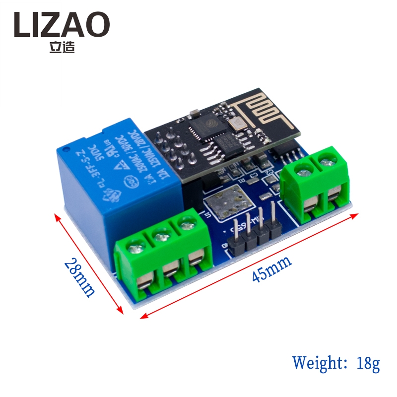 LIZAO ESP8266 5V WiFi IoT Rela - Home Automation Diy Projects 评论和价格