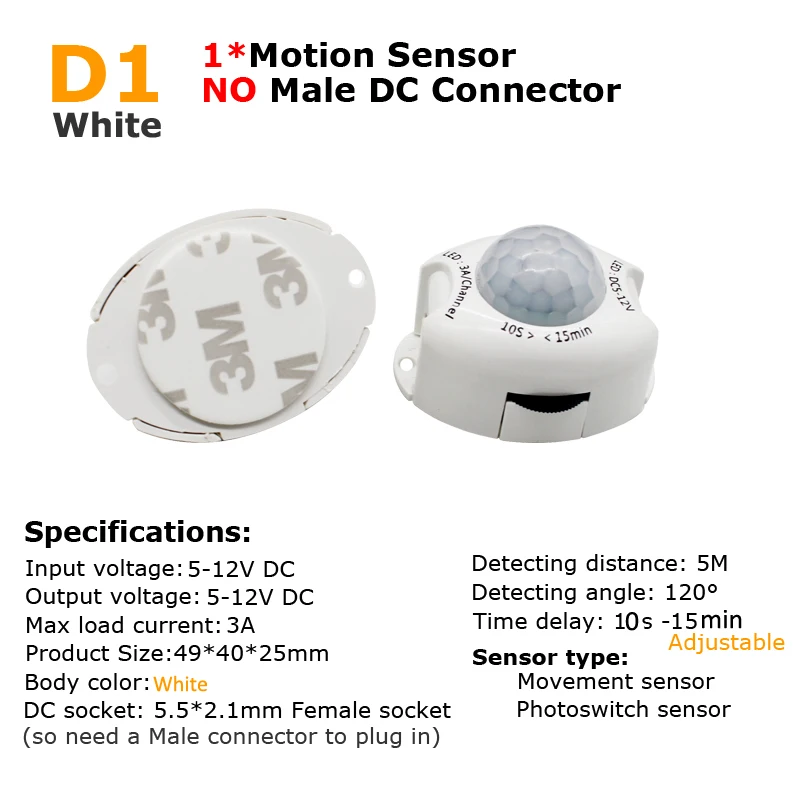 PIR Motion Sensor Switch 12V D - Motion Sensor Pir Wired 评论和价格