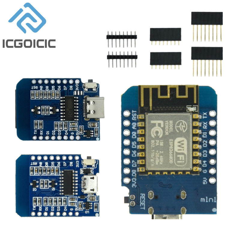 D1 Mini-Mini NodeMcu 4M Bytes  - Esp8266 Nodemcu Board 评论和价格